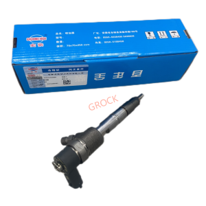 New Genuine Bosch Common Rail Fuel Injector 0445110335 (Supersedes 0445111079) for JAC Truck 2.8L Quanchai Diesel Engine.